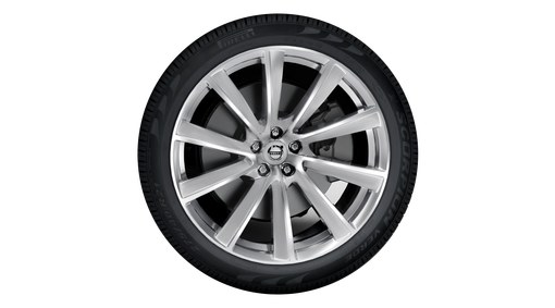 21" 10 radios Turbine Tinted Silver Diamond Cut - 800144