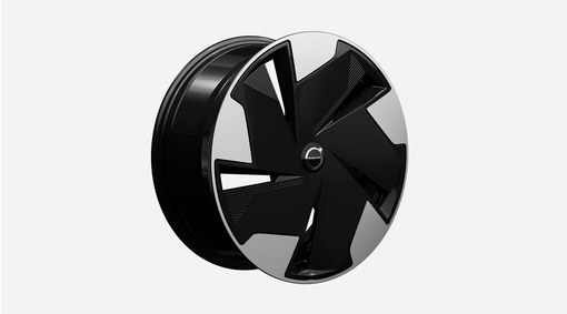 20" y 5 radios Black Diamond Cut brillante